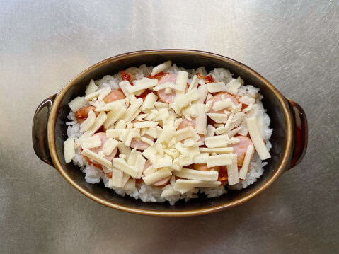キムチチーズご飯_レシピ