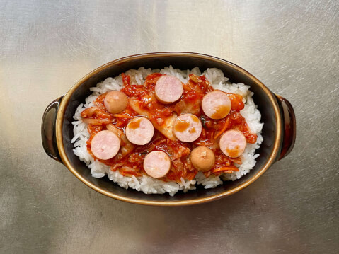 キムチチーズご飯_レシピ