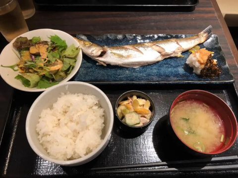 颯 ‐SOU‐ 九段下_焼き魚定食_九段下ランチ