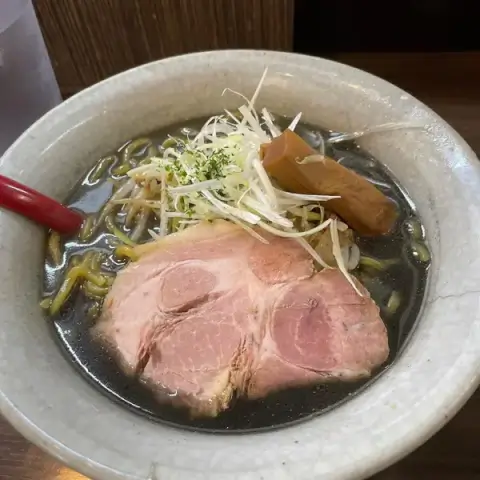 麺屋大河_黒味噌らーめん_金沢ラーメン