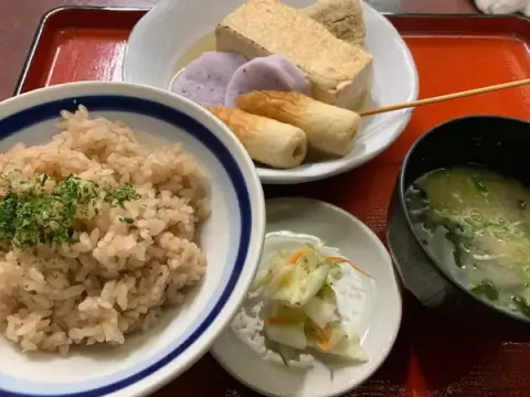 黒百合_おでん定食_金沢ランチ_ご当地グルメ