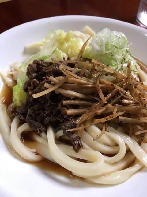 車屋うどん_肉金うどん_下吉田_吉田うどん