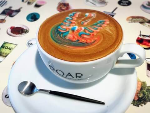 ROAR COFFEEHOUSE&ROASTERY 八丁堀 東京 ラテアート おすすめ