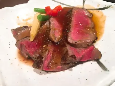 旬活和食 ままや_さつま和牛のフィレ肉_栄居酒屋_高級