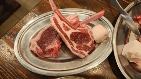 まめ吉_ラムチョップ_錦糸町焼肉店_ジンギスカン