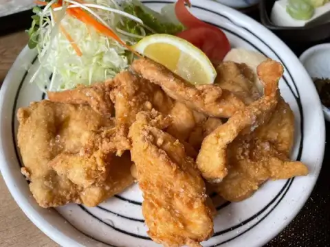 益元_ランチの唐揚げ_郡山ランチ