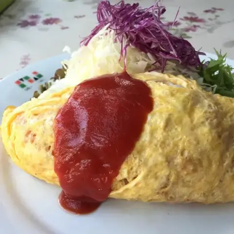 ミルキーウェイブ_オムライス_川越ランチ