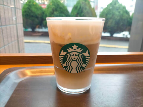 スターバックスコーヒー_ムースフォームラテ