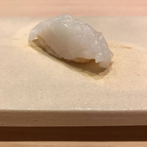 鮨なかむら　イカ　築地おすすめランチ