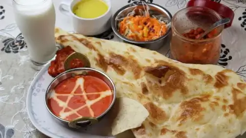 ナマステガネーシャマハル三宮店_ラニセット_三宮カレー