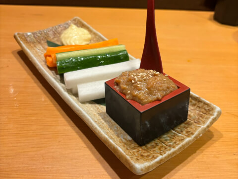 鶏みそ_秋葉鳥金_新津 居酒屋