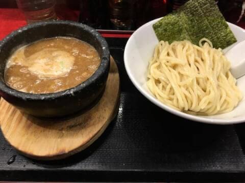 つけ麺屋のぶなが_石焼きつけ麺（醤油）_池袋つけ麺