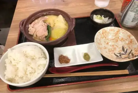 八重洲_ランチ_おでん屋たけし_鶏だしおでん定食