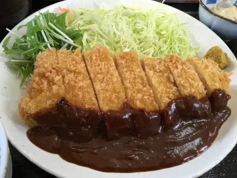 於加乃_味噌デミかつ定食_館山_グルメ