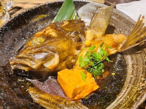 奥志摩_煮付け_金山_居酒屋_個室