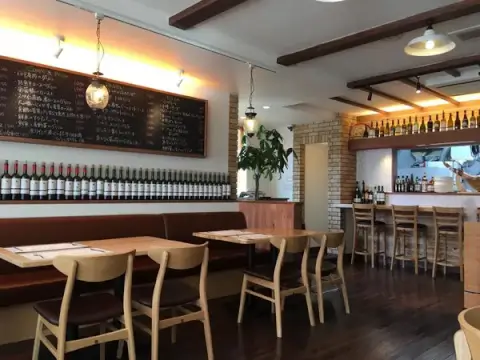 オステリアサトウの店舗内観_川越ランチ