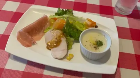 ペンナロッソ_前菜_赤羽ランチ_イタリアン