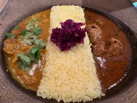 ピワン_2種盛りカレー_吉祥寺_名店_人気店