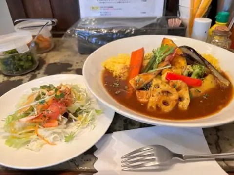 ぽか羅_カレー_川越ランチ