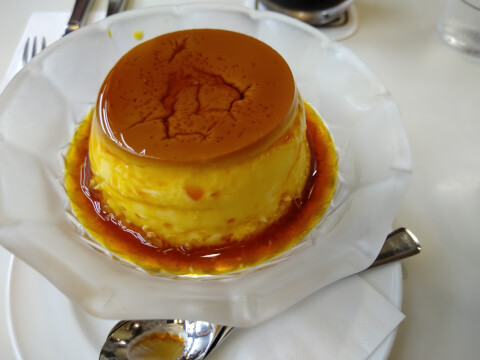 スマート珈琲_自家製プリン_京都喫茶店