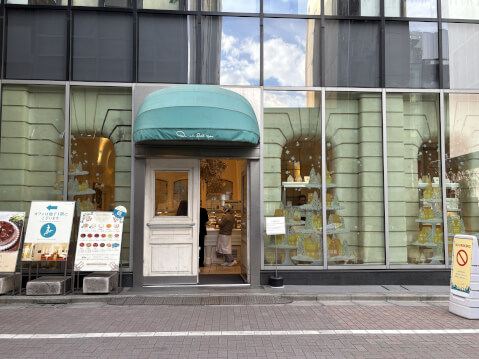 キルフェボン_店舗外観_銀座_ケーキショップ