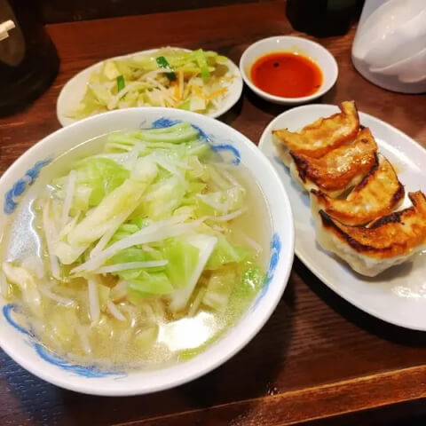 タンメン餃子_來々軒 東陽町_ラーメン_東陽町