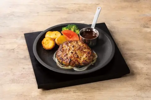 ハンバーグ_銀座ライオン_羽田空港_レストラン