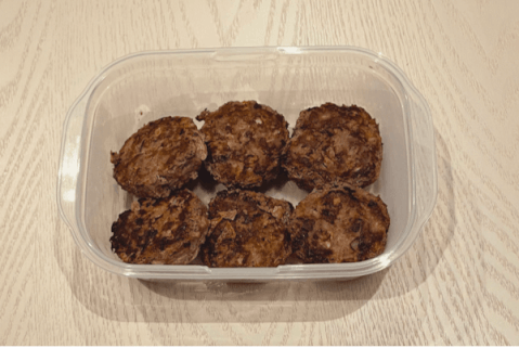 ミニハンバーグの作り置き