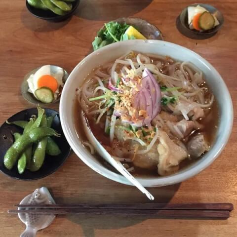 サーカス_茹で鶏のフォー_国立駅ランチ