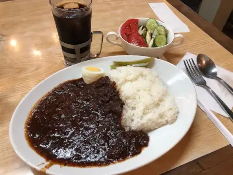 ロージナ茶房_ザイカレー_国立駅ランチ