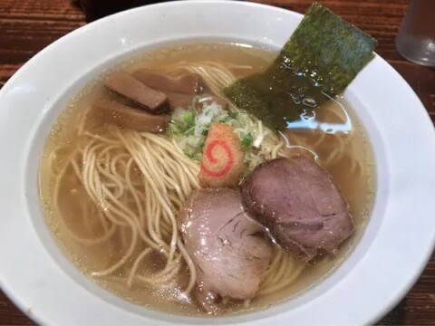 客野製麺所_ラーメン（薄口しょうゆ）_金沢ラーメン