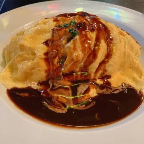 ラフェスタ_オムライス_九段下ランチ
