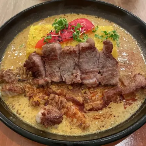  RスリランカTOKYO_豚肩ロースステーキカレー_神保町ランチ