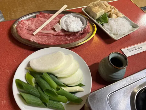 すき焼きキムラ_ロースすき焼き_京都_安い