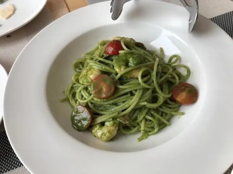 オステリアサトウ_ジェノベーゼパスタ_川越ランチ