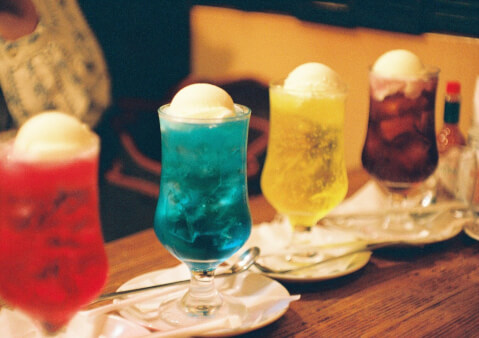 さぼうる＿クリームソーダ