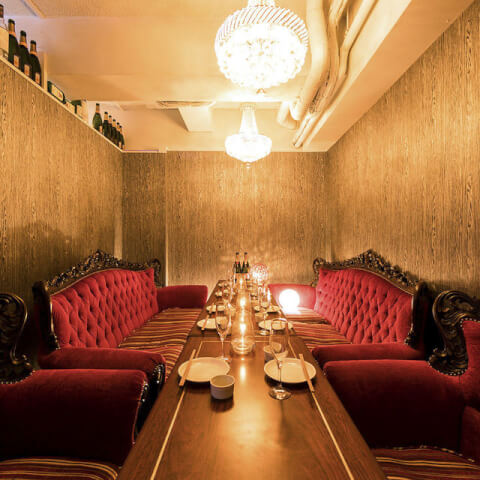 渋谷 居酒屋 肉バル SATIVA 内観