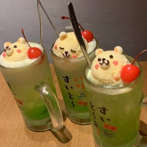 ハカタホタルのドリンク
