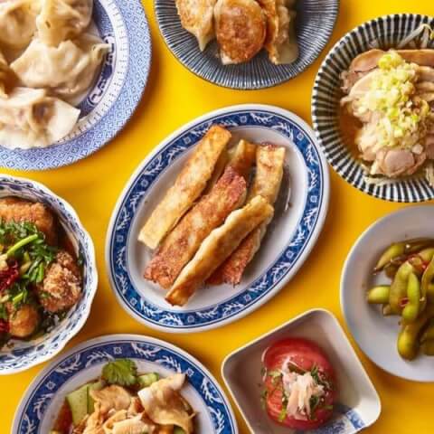台北餃子 張記のメニュー