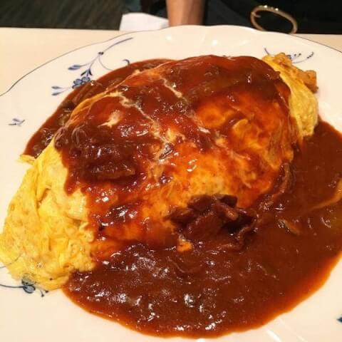 スマート珈琲_オムライス_京都喫茶店_ランチ