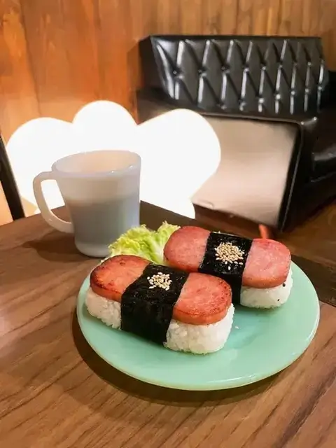 Mugs_スパムにぎり_中野ランチ