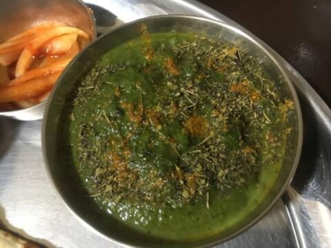 バーワルチー_サグカレー_赤羽駅ランチ_エスニック