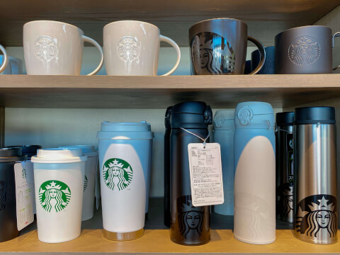 スタバ タンブラー 店頭 