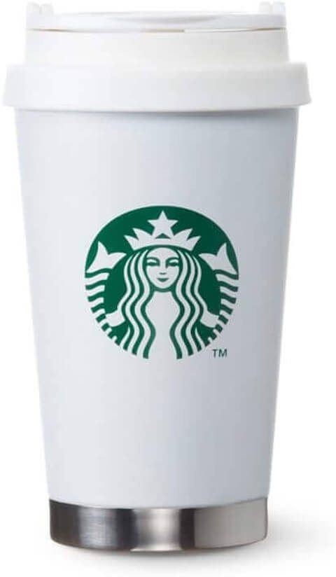 スターバックス  タンブラー 定番 ホワイト ステンレス 350ml