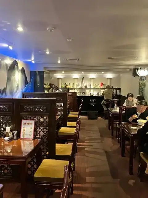 翠蓮_内観_円卓_人形町_中華ランチ