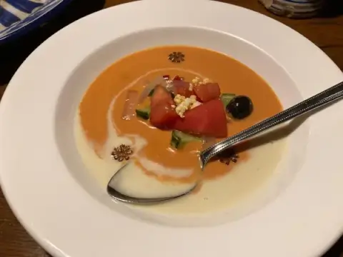 すぺいん亭_二色のガスパチョ_川越ランチ