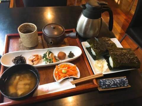 茶々工房_おにぎりセット_高田馬場_和カフェ