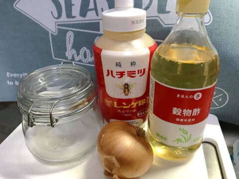 酢たまねぎの材料