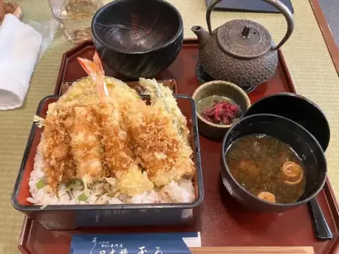 日本橋玉ゐ_玉ゐ天重_ドームシティ_ランチ
