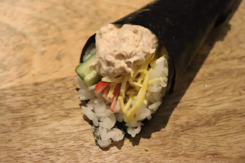 ツナマヨ_手巻き寿司